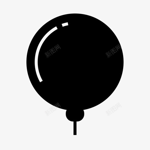 气球空气生日图标svg_新图网 https://ixintu.com 嘉年华 气球 生日 生日派对 空气