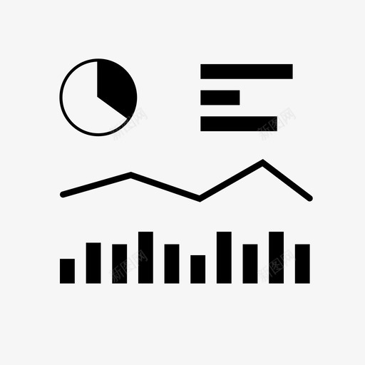 仪表板分析图表图标svg_新图网 https://ixintu.com kpi 仪表板 分析 图表 指标