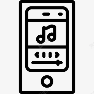 ipod小工具mp3图标图标