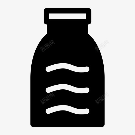 药瓶治疗医疗图标svg_新图网 https://ixintu.com 医疗 治疗 药瓶