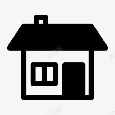 房子房地产小房子图标图标