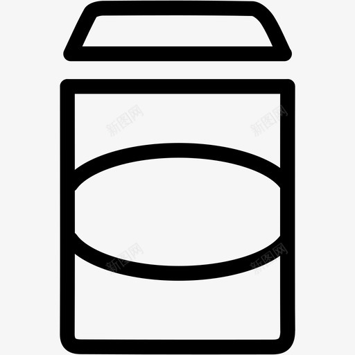 罐装可乐可乐罐图标svg_新图网 https://ixintu.com 可乐 可乐罐 罐装 苏打水 食品饮料