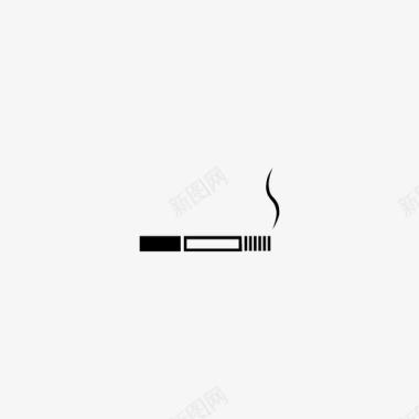 香烟烟灰尼古丁图标图标