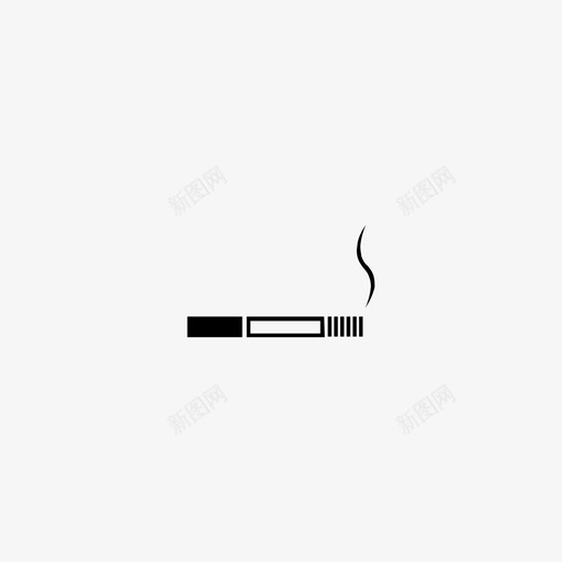 香烟烟灰尼古丁图标svg_新图网 https://ixintu.com 尼古丁 恶习 烟 烟灰 香烟