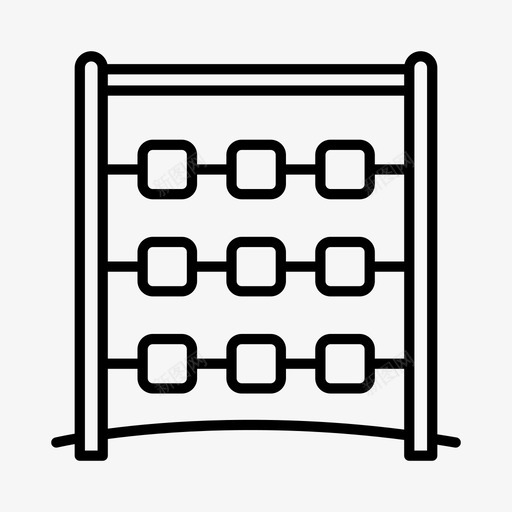 公园营地障碍课程图标svg_新图网 https://ixintu.com 公园 培训 学校 操场 营地 障碍课程