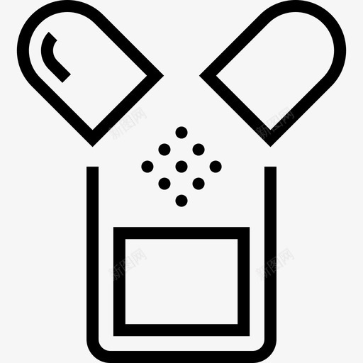 止痛药饮料药品图标svg_新图网 https://ixintu.com 保健品和药品 止痛药 玻璃 药品 药片 饮料