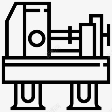 机器硬件加工图标图标