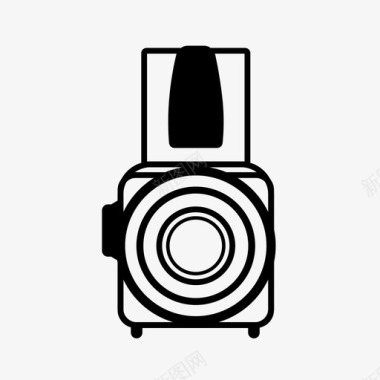哈塞尔布拉德照相机胶卷照相机图标图标