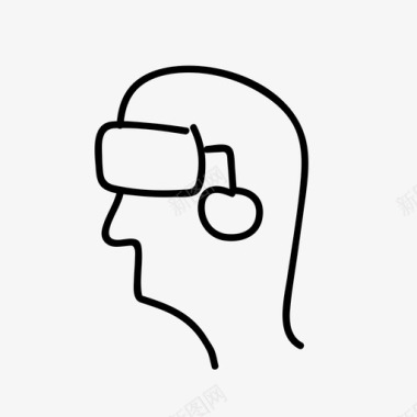 vroculus耳机观众虚拟现实图标图标