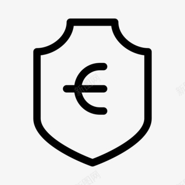 保护货币金融金融ios优化图标图标