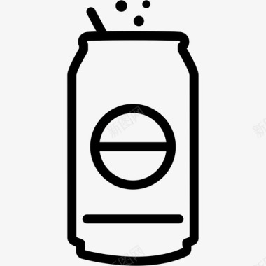 汽水罐饮料可乐图标图标