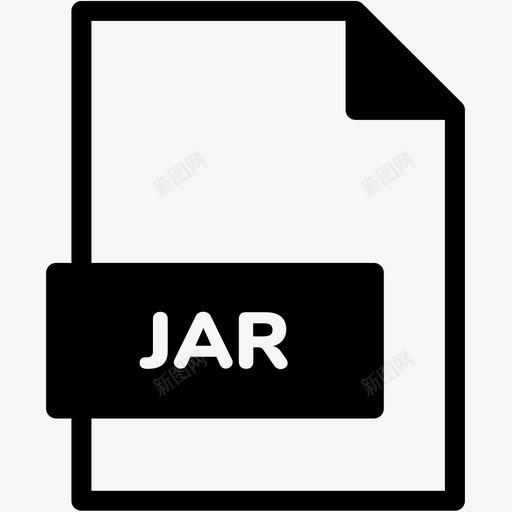 jar文件扩展名格式图标svg_新图网 https://ixintu.com jar文件 扩展名 文件格式vol2混合 格式 类型