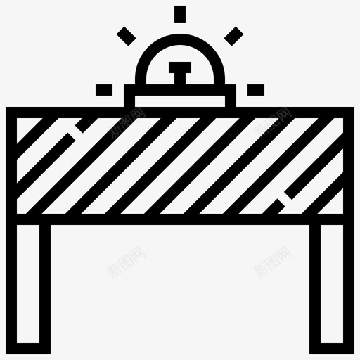 施工护栏工具劳动节图标svg_新图网 https://ixintu.com 劳动节 工具 施工护栏