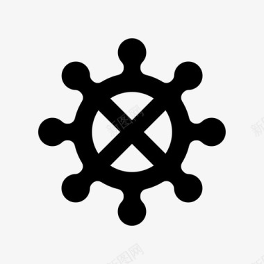 阿迪卡拉抽象非洲图标图标
