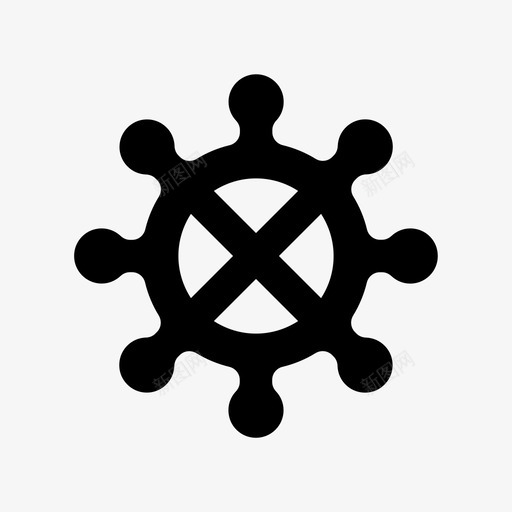 阿迪卡拉抽象非洲图标svg_新图网 https://ixintu.com 加纳 抽象 象征 阿迪卡拉 非洲