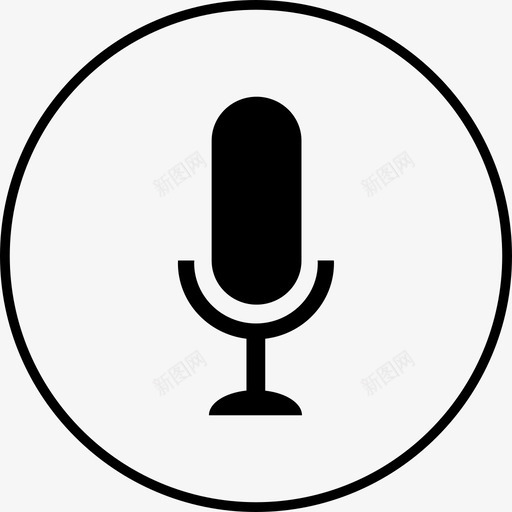 microphone_01_#333svg_新图网 https://ixintu.com microphone_01_#333