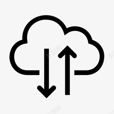 服务器云驱动器图标图标