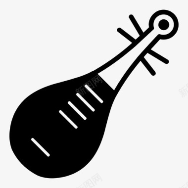 曼陀林经典乐器图标图标