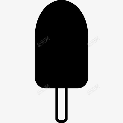 冰棒巧克力冰淇淋图标svg_新图网 https://ixintu.com 万能 冰棒 冰淇淋 冰激凌棒 巧克力