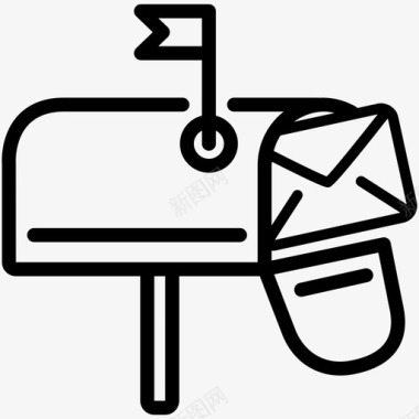 发送邮件接收邮件图标图标