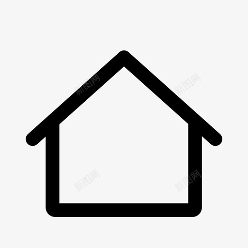 管理主页svg_新图网 https://ixintu.com 管理主页 主页 home 房子 house