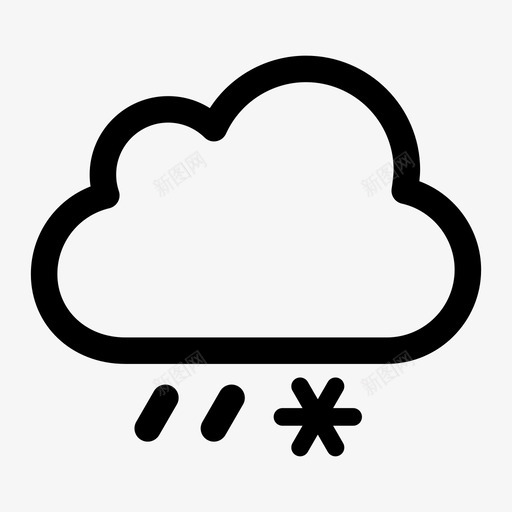 ic_weather_6_sleetsvg_新图网 https://ixintu.com ic_weather_6_sleet