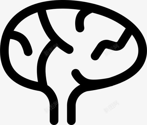 人脑智力神经图标svg_新图网 https://ixintu.com 人脑 你只活一次 器官 思维 智力 神经 系统