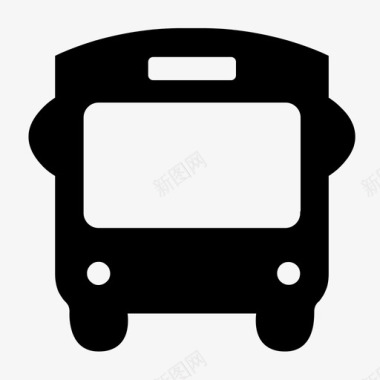 巴士巴士站流动巴士图标图标