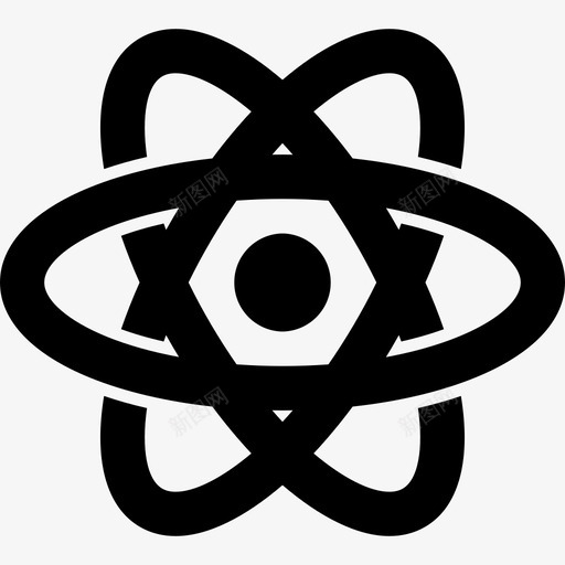 Atom标志教育很棒的套装图标svg_新图网 https://ixintu.com Atom标志 很棒的套装 教育