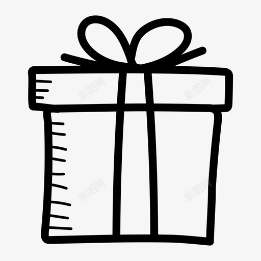 礼物捐款礼盒图标svg_新图网 https://ixintu.com 惊喜 捐款 礼物 礼盒