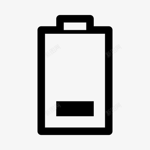 低电池管理员侧菜单设置32px常规图标svg_新图网 https://ixintu.com 低电池 管理员侧菜单设置32px常规