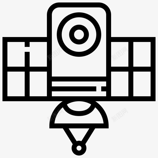 卫星人工智能创新图标svg_新图网 https://ixintu.com 人工智能 创新 卫星 技术 未来技术 机器人