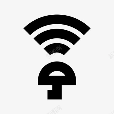 受保护的wifi保护安全图标图标