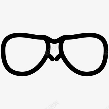 眼镜眼睛太阳图标图标