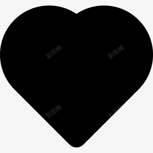 心形黑色标志超棒的套装图标svg_新图网 https://ixintu.com 心形黑色 标志 超棒的套装