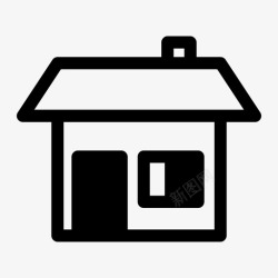 宾馆住宅名片住宅家庭住宅宾馆图标高清图片