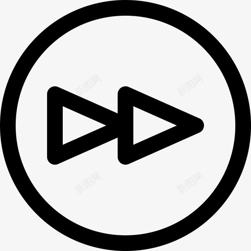音乐播放器按钮媒体声音图标svg_新图网 https://ixintu.com 声音 媒体 用户界面 音乐和声音最小图标 音乐播放器按钮