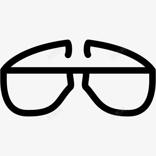 眼镜眼睛太阳图标svg_新图网 https://ixintu.com 太阳 太阳镜 时髦 眼睛 眼镜 视野