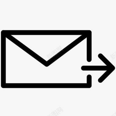 邮件转发电子邮件消息图标图标