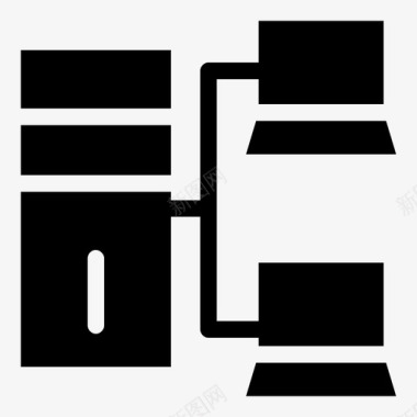 服务器连接计算机网络网络图标图标
