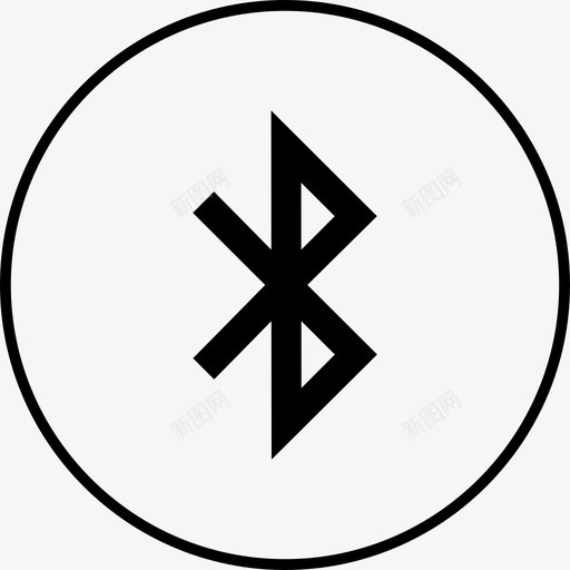 bluetooth_01_#333svg_新图网 https://ixintu.com bluetooth_01_#333