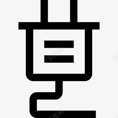 插头设备电子图标图标