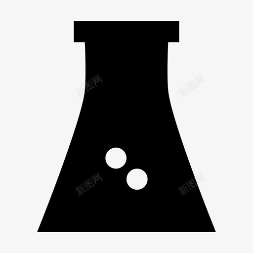 烧瓶实验室医院材料图标svg_新图网 https://ixintu.com 医院材料 实验室 烧瓶