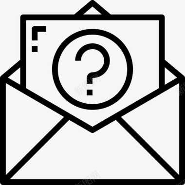 电子邮件服务业务客户图标图标