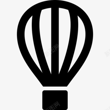 空气静压气球运输棒极了图标图标