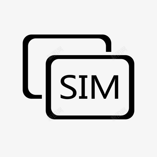 SIM卡管理系统svg_新图网 https://ixintu.com SIM卡管理系统