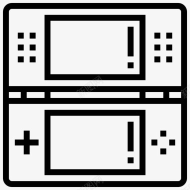 游戏手持游戏机便携式图标图标