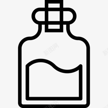 物质瓶子药物图标图标