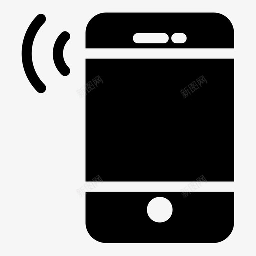 智能手机手机触摸屏图标svg_新图网 https://ixintu.com 手机 智能手机 简单的必需品 触摸屏