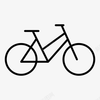 自行车运动旅游图标图标